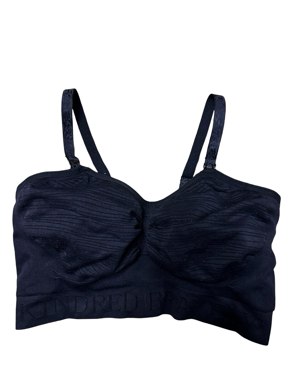 Kindred Bravely Black Nursing Pumping Bra Size Large Postpartum Pregnancy